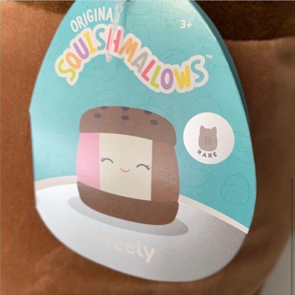 12. NWT Squishmallow Neely 12" Rare KellyToys Neapolitan Ice Cream - Picture 5 of 6